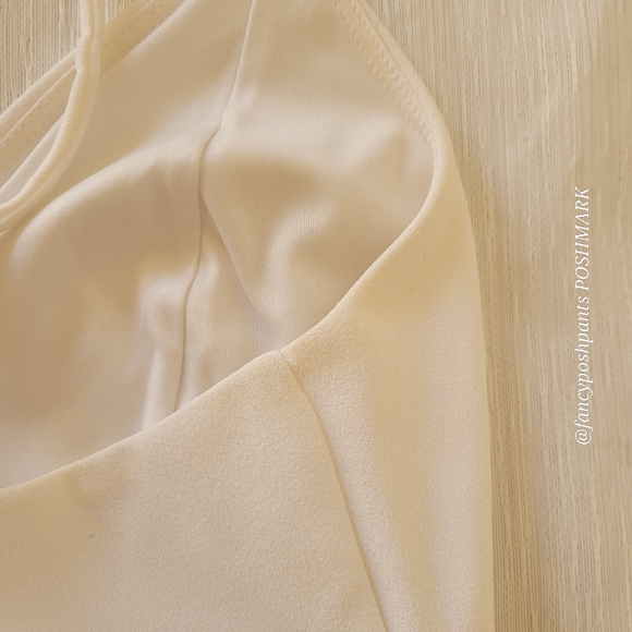 EXPRESS fully lined, structured, hidden zipper adjustable quality strap dress - Picture 3 of 16